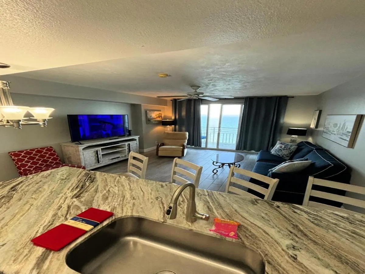 Vacation In Comfort And Luxury - 1 Bedroom Direct Oceanfront - Wyndham Ocean Walk Resort 1607 Daytona Beach