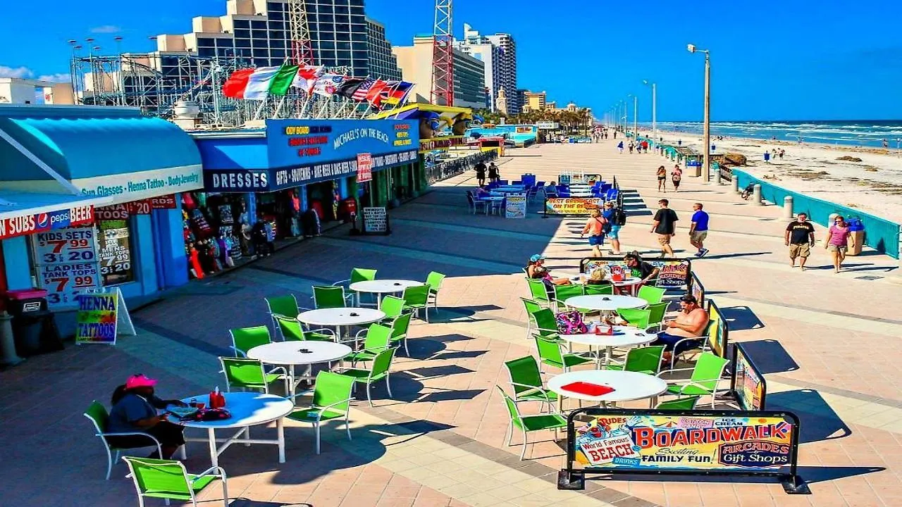 Vacation In Comfort And Luxury - 1 Bedroom Direct Oceanfront - Wyndham Ocean Walk Resort 1607 Daytona Beach Apartment