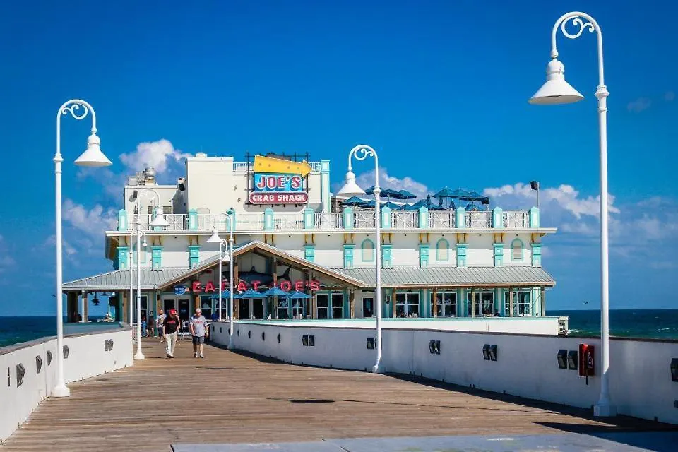 Vacation In Comfort And Luxury - 1 Bedroom Direct Oceanfront - Wyndham Ocean Walk Resort 1607 Daytona Beach Apartmán
